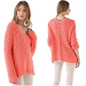 Free People Songbird Boucle Knit Sweater